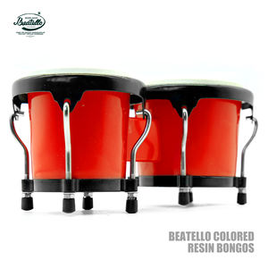 Mini Bongó Beatello, 8 Opciones de Color, Instrumento de Percusión Distintivo para Principiantes con Parche de Piel de Oveja, Plegable - Product Image 5
