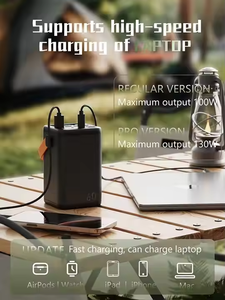 Station d'alimentation portable 60000mAh à vente chaude, système d'énergie portable 110V/<span class=keywords><strong>220V</strong></span> AC avec USB, banque d'alimentation <span class=keywords><strong>220V</strong></span>, Powerbanks - Product Image 6