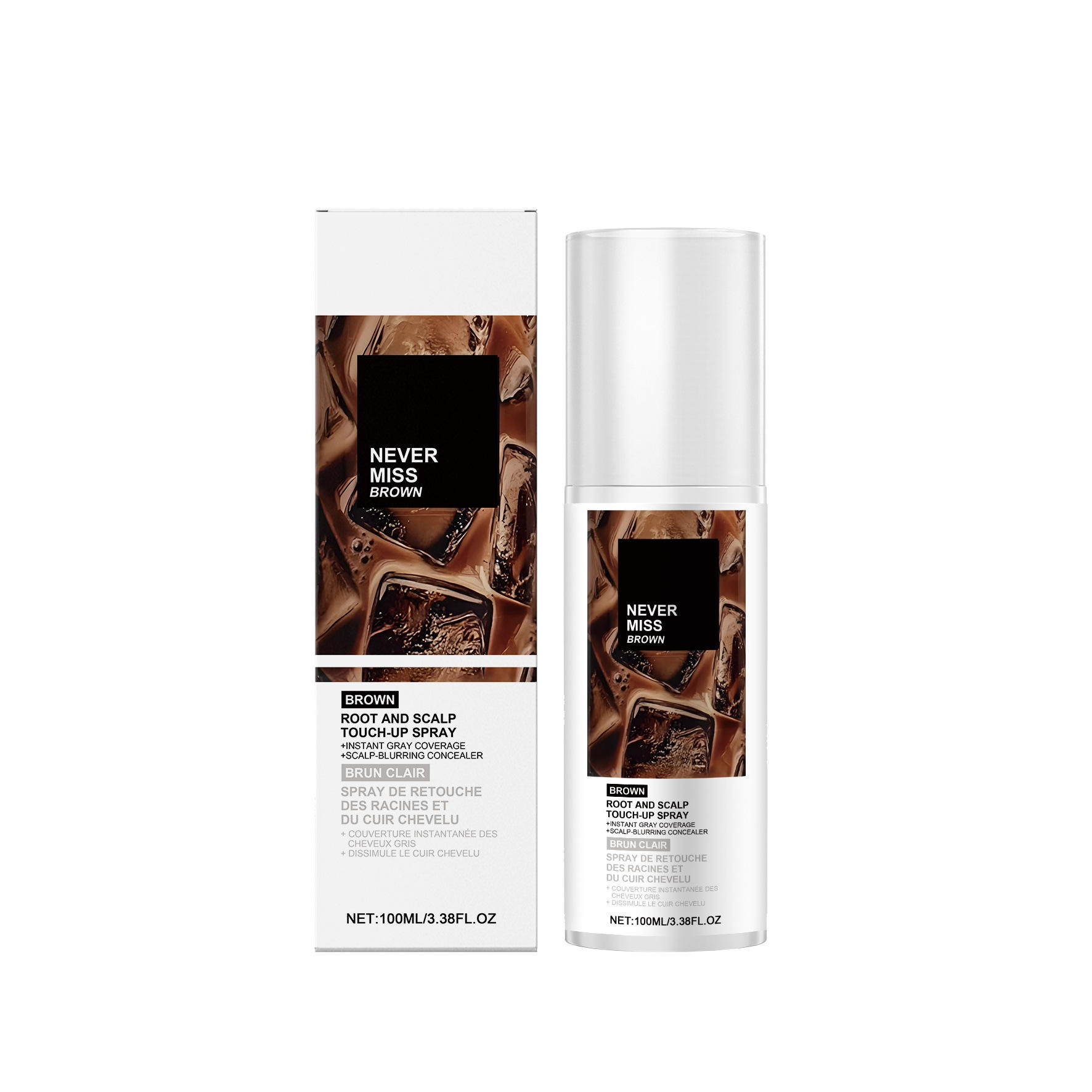 สีน้ำตาล