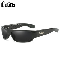 Lunettes de soleil polarisées de sport tendance GCOTX G283 de haute qualité pour hommes et femmes, lunettes de soleil tendance de marque, monture gothique en forme de crâne