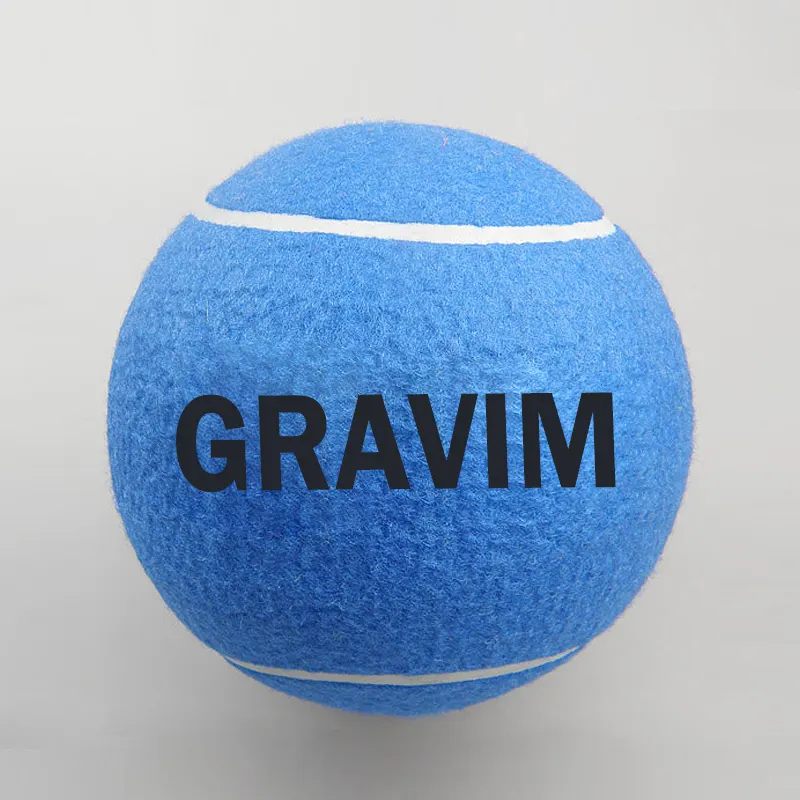 9.5 pollici Pet Ball Dog Chew Toy firma Jumbo gonfiabile palla da Tennis di grandi dimensioni