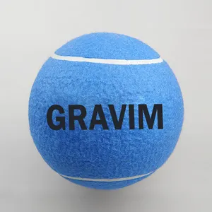 9,5 Zoll Haustierball Hund Kauspielzeug Unbedruckt Groß aufblasbar Tennisball