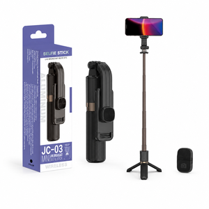 Trépied JC-01, bâton de selfie à motif droit - Product Image 1