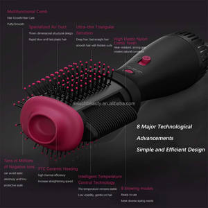 <span class=keywords><strong>Brosse</strong></span> <span class=keywords><strong>Chauffante</strong></span> Électrique Multi-PTC Portable pour Lissage Rapide et Coiffage – Peigne Chauffant Redresseur en Gros - Product Image 5