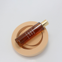 Bouteille transparente en PET de 8 oz et 16 oz pour gel douche et shampoing avec pompe pulvérisatrice à épaule, impression sérigraphique, couleur personnalisée, usage domestique