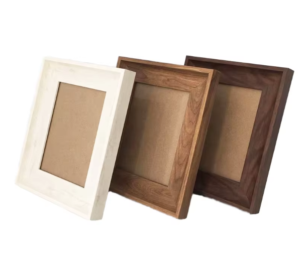 Handcrafted Solid Wooden Deep Shadow Box Frame Custom Size 4x6 5x7 6x8 Wood Frames Square Deep Shadow Box