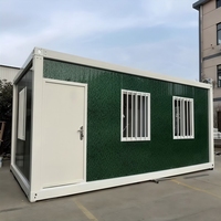 Maisons préfabriquées en conteneurs pour hôtels et bureaux, personnalisables, économiques, prêtes à l'emploi, avec salles de bain complètes, vente en gros