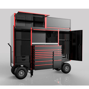 Caja de Herramientas Rodante <span class=keywords><strong>Industrial</strong></span> Profesional, Carro de Taller SPCC con Cajón, Caja de Herramientas para Mecánico - Product Image 4