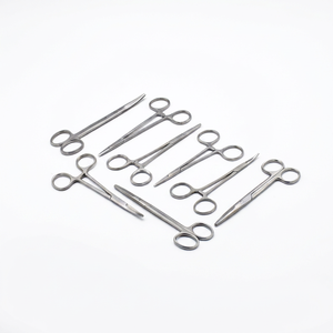 Ensemble d'instruments chirurgicaux de base de qualité supérieure, norme allemande, pour interventions chirurgicales mineures, 13 pièces avec boîte, approuvé CE et ISO - Product Image 4