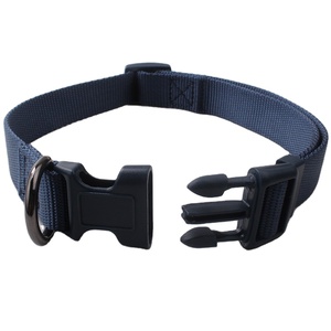 Collar de cadena de perro de nailon de alta calidad, bufanda con patrón de Animal de Color puro a la moda, Collar de perro Isabelino ajustable al por mayor - Product Image 3