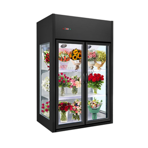 Estuche de exhibición para tienda de flores, refrigerador de aire de puerta única, refrigerador para flores - Product Image 1
