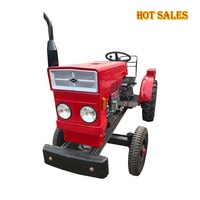 12HP 15HP 18HP 25hp 30hp 40hp 50hp 60hp  Traktor Mini Diesel 4 Roda 4*2 25hp 4x4 untuk Pertanian Dijual