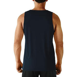 Chaleco sin mangas para correr para hombre 2025, camisetas de gimnasio transpirables de ajuste holgado, camisetas sin mangas de entrenamiento activo deportivo - Product Image 5