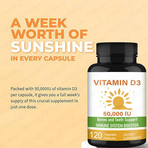 VITAMINA D3 + K2 Cápsula Macia Vitamina Dentes Imunoósseos Saúde Antioxidante Imunológico Impulsionador do Sistema Imunológico - Product Image 2