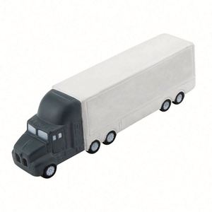 Jouet anti-stress en mousse souple pour voiture, balle anti-stress en PU avec logo en forme de camion, cadeaux marketing - Product Image 3
