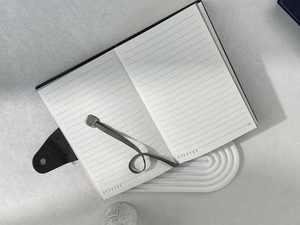 Cuaderno de Cuero Premium Estilo Nórdico, Personalizable, A5, Encuadernado Cosido, para Estudiantes, Negocios, Uso Académico, Regalo - Product Image 2