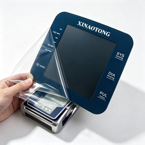 Panel de Membrana Personalizado OEM para Medidor Digital de Presión Arterial, Pantalla Adhesiva de PC PET con Impresión de Seda - Product Image 2