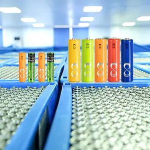 오래 지속되는 1.2 볼트 맞춤형 2500mAh 소형 NIMH 1.2 v AA 충전식 배터리 팩