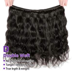 批发产品销售巴西人发束体波3束人发300克100% 未加工处女束 - Product Image 5