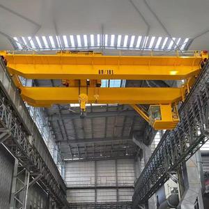 Grúa <span class=keywords><strong>Puente</strong></span> de Doble Viga de 40 Toneladas, Estilo Europeo, Estándar FEM, para Línea de Fabricación de Maquinaria Pesada - Product Image 2