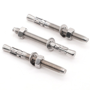 Nhà máy tùy chỉnh kích thước SS304 316 thép không gỉ nêm bu lông Neo bê tông mở rộng bu lông Neo với đai ốc và máy giặt - Product Image 4