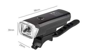 Luce <span class=keywords><strong>Frontale</strong></span> Intelligente per Bicicletta Lampada Anteriore USB <span class=keywords><strong>Ricaricabile</strong></span> Lanterna LED per Manubrio - Product Image 4