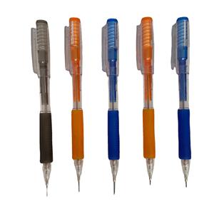 Transparent Plastic Refillable Custom Propelling Mechanical <b>Pencil</b> Set with Ergonomic Comfort Grip - Product Image 1