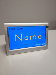 Máy tính để bàn điện tử Tên tấm hiển thị video trình bày bỏ phiếu chức năng hệ thống hội nghị hội nghị video hội nghị phòng hội nghị - Product Image 3