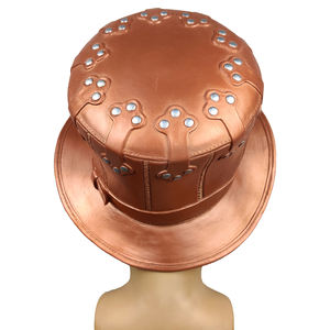 हेलोलीन काउबॉय लेटेक्स टोपी पार्टी मास्क रिवेट पंक डॉक्टर प्लेग तटस्थ जादू सज्जन टोपी पार्टी मास्क प्रोप - Product Image 5