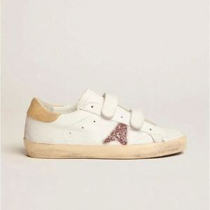 Zapatos Casuales de Diseñador GGBD, Zapatos de Cuero Genuino de Lujo, Marca de Moda con Logotipo Dorado y Decoración de Estrella, Zapatos de Estilo GGBD para Caminar - Product Image 2