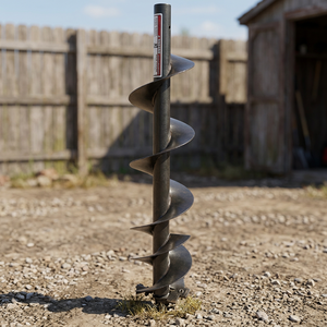 Tarière de 9 pouces Ever Power pour excavatrice/chargeuse compacte/pelleteuse, pour le forage de trous de poteaux, garantie 3 ans - Product Image 3