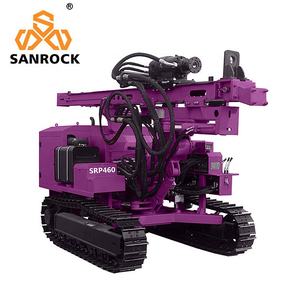 Macchina Idraulica per Palificazione con Trivella Cingolata per Roccia Dura, Viti da Terra e Pali Solari - Product Image 4