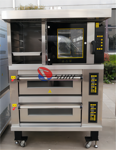 أفران اتفاقية متعددة الوظائف ذات سفينتين مع مدقق صواني كهربائي/يعمل بالغاز - Product Image 5