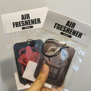 Ambientadores de Papel <span class=keywords><strong>para</strong></span> Coche Personalizados con Logotipo Sublimado, Troquelados a Medida, en Blanco, <span class=keywords><strong>para</strong></span> Colgar en el Coche - Product Image 2
