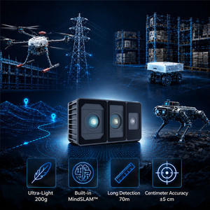 Modulo di Memoria Spaziale Foxtech Odin1, Profondità 70m, Percezione Visiva 3D SLAM per Navigazione Autonoma di UAV e Robot, Evitamento Ostacoli - Product Image 1