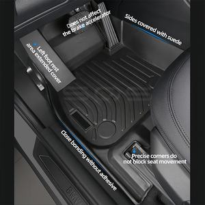 SQS Haute Qualité Double Couche Pressé À Chaud 9d 5d 7d Étanche Ensemble Complet de Tapis de Voiture pour Toyota Camry Tpe Tapis de Pied - Product Image 2
