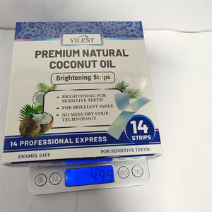 Bandes de blanchiment des dents infusées à la vitamine E Bande éclaircissante nourrissante pour la peau - Product Image 2