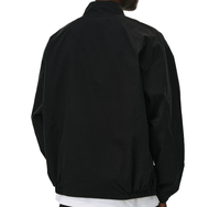 Veste d'extérieur légère à col montant zippé pour homme, coupe-vent, idéale pour la randonnée