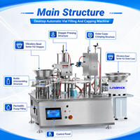Machine de remplissage pour petits flacons d'échantillons de parfum liquide, produits cosmétiques, huiles essentielles et maquillage de bureau