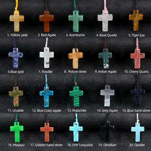 หินโมราคริสตัลธรรมชาติขนาด6มม. สร้อยคอคริสตัลจี้ลูกปัดกลมแบบถัก - Product Image 2