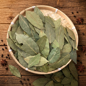 Daun Salam Utuh Alami Murni Berkualitas Tinggi, Kering, Grade Makanan, Bumbu Rempah
