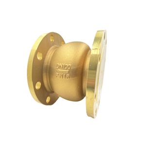 H42X-16T Clapet anti-retour silencieux <span class=keywords><strong>à</strong></span> bride tout cuivre Zhi Da pour pompe <span class=keywords><strong>à</strong></span> eau silencieuse, usage incendie, unidirectionnel, vertical/horizontal - Product Image 1