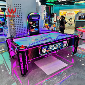 Table de hockey d'espace pour deux joueurs, machine de <span class=keywords><strong>jeu</strong></span> d'arcade à pièces, équipement de divertissement intérieur à vendre - Product Image 4