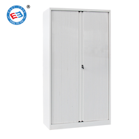 Design moderne en métal de stockage en acier bureau classeur de porte de volet roulant