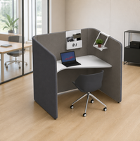 Cabine insonorisée mobile pour bureau, espace de travail intérieur, pod de réunion, cabine téléphonique, cabine d'étude à vendre