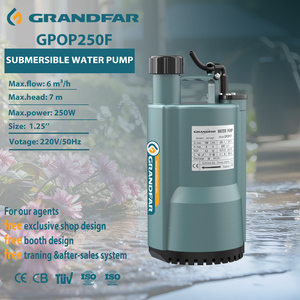 GRANDFAR 220v 0.33HP 250w Portable Garden Water <b>Pump</b> Mini Irrigation Agriculture <b>Submersible</b> GPOP250F High Provides Str - Product Image 1