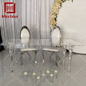 Beautiful hochzeit design möbel acryl event esstisch für Bride und Groom