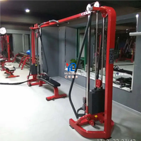 YG FITNESS YG-1012 Machine à Crossover de Qualité Supérieure, Machine à Câbles Réglable pour Salle de Sport