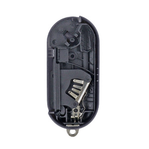 Boîtier <span class=keywords><strong>de</strong></span> <span class=keywords><strong>clé</strong></span> <span class=keywords><strong>de</strong></span> voiture en plastique <span class=keywords><strong>de</strong></span> remplacement avec 3 boutons et lame pliable pour <span class=keywords><strong>500</strong></span> - Product Image 4