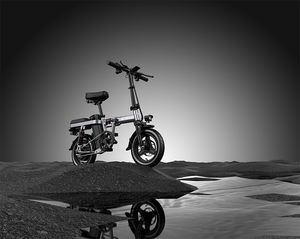 <span class=keywords><strong>Engwe</strong></span> <span class=keywords><strong>T14</strong></span> E Bike Bicicleta eléctrica plegable Bicicleta eléctrica blanca 250W 14 pulgadas Mini bicicleta eléctrica 48V10A Adult City Ebike 25 KM/H - Product Image 4